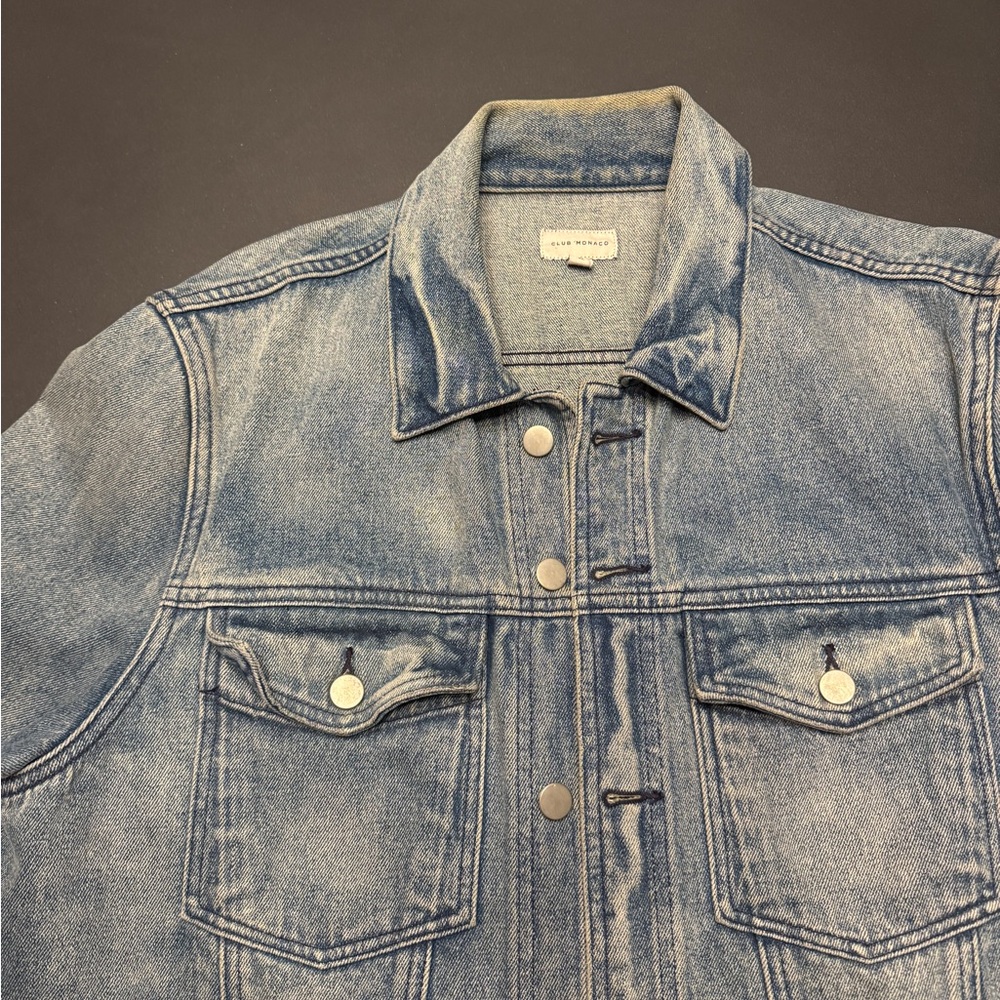 Club Monaco Blue Denim Jacket